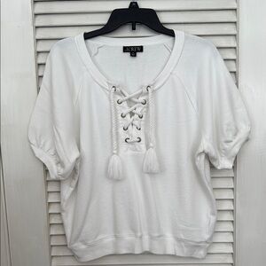 Jcrew University 100% cotton terry top